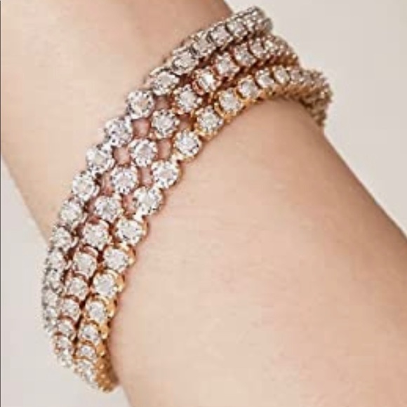 Genuine real diamond 1 carat tennis bracelet not cz not moissanite best gift HOT - Picture 2 of 5